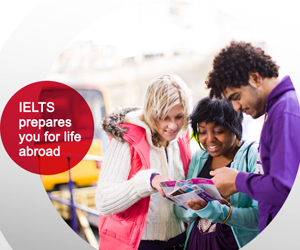 IELTS for higher study abroad
