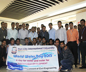World Water Day-2015 at PCIU