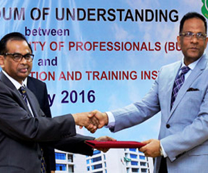 BUP signs MoU with RAHETID
